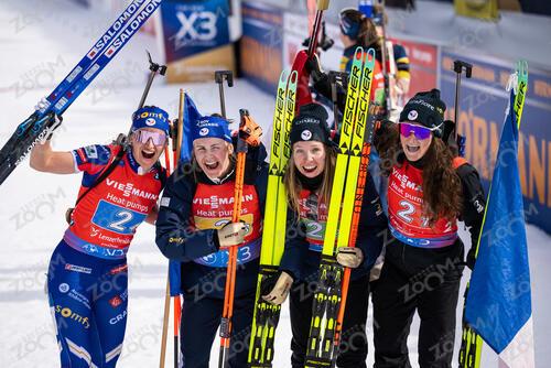 Biathlon WCH men & women relay Lenzerheide 2025