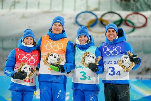OG biathlon mixed relay 2022