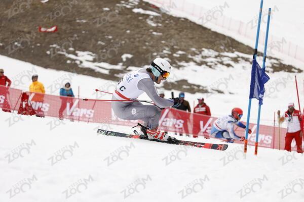  ESF LES DEUX ALPES esf22-cha-tev-ab-01-0603  Jacqueline Wiles of usa in action during championships women's downhill 13/02/2021 in Cortina d'Ampezzo Italy

photo Alexis Boichard/AGENCE ZOOM