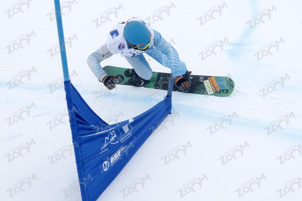  DOLE Fabian esf23-cha-fsbx-ab-01-0480  Jacqueline Wiles of usa in action during championships women's downhill 13/02/2021 in Cortina d'Ampezzo Italy

photo Alexis Boichard/AGENCE ZOOM