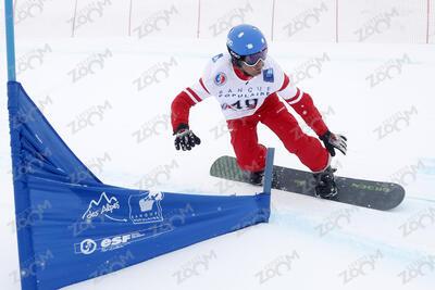  COMTAT Pierre Andre esf23-cha-fsbx-ab-01-0611  Jacqueline Wiles of usa in action during championships women's downhill 13/02/2021 in Cortina d'Ampezzo Italy

photo Alexis Boichard/AGENCE ZOOM