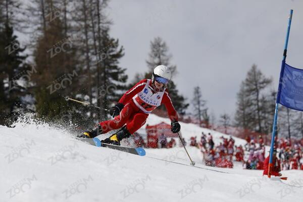  GILBERT Stephanie esf22-cha-fdme-ab-02-0232  Jacqueline Wiles of usa in action during championships women's downhill 13/02/2021 in Cortina d'Ampezzo Italy

photo Alexis Boichard/AGENCE ZOOM
