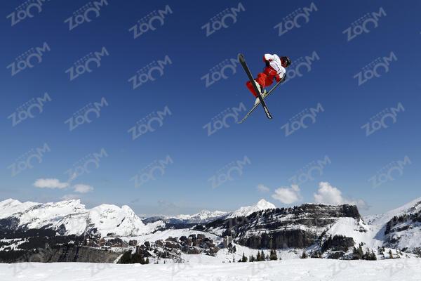  LAMARQUE Romain esf23-cha-ss-ab-01-0780  Jacqueline Wiles of usa in action during championships women's downhill 13/02/2021 in Cortina d'Ampezzo Italy

photo Alexis Boichard/AGENCE ZOOM